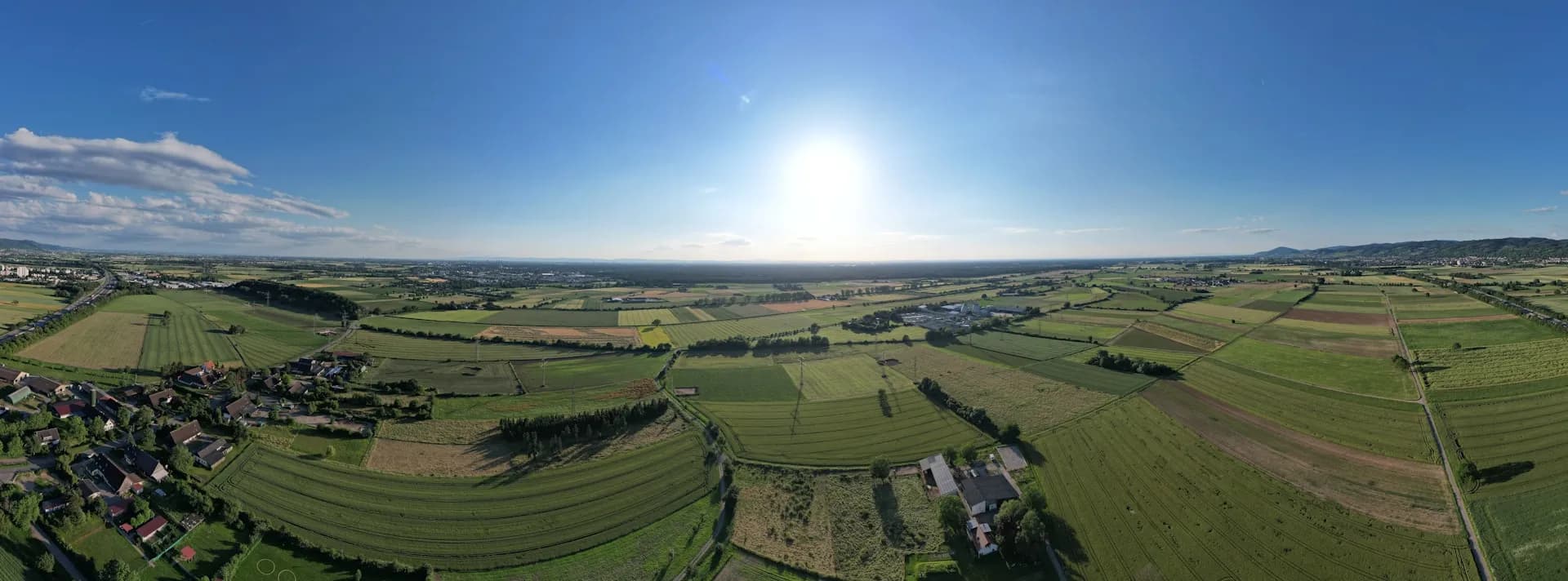 Landschaft rund um Lenting bei Ingolstadt – Ausflugsziele in der Region