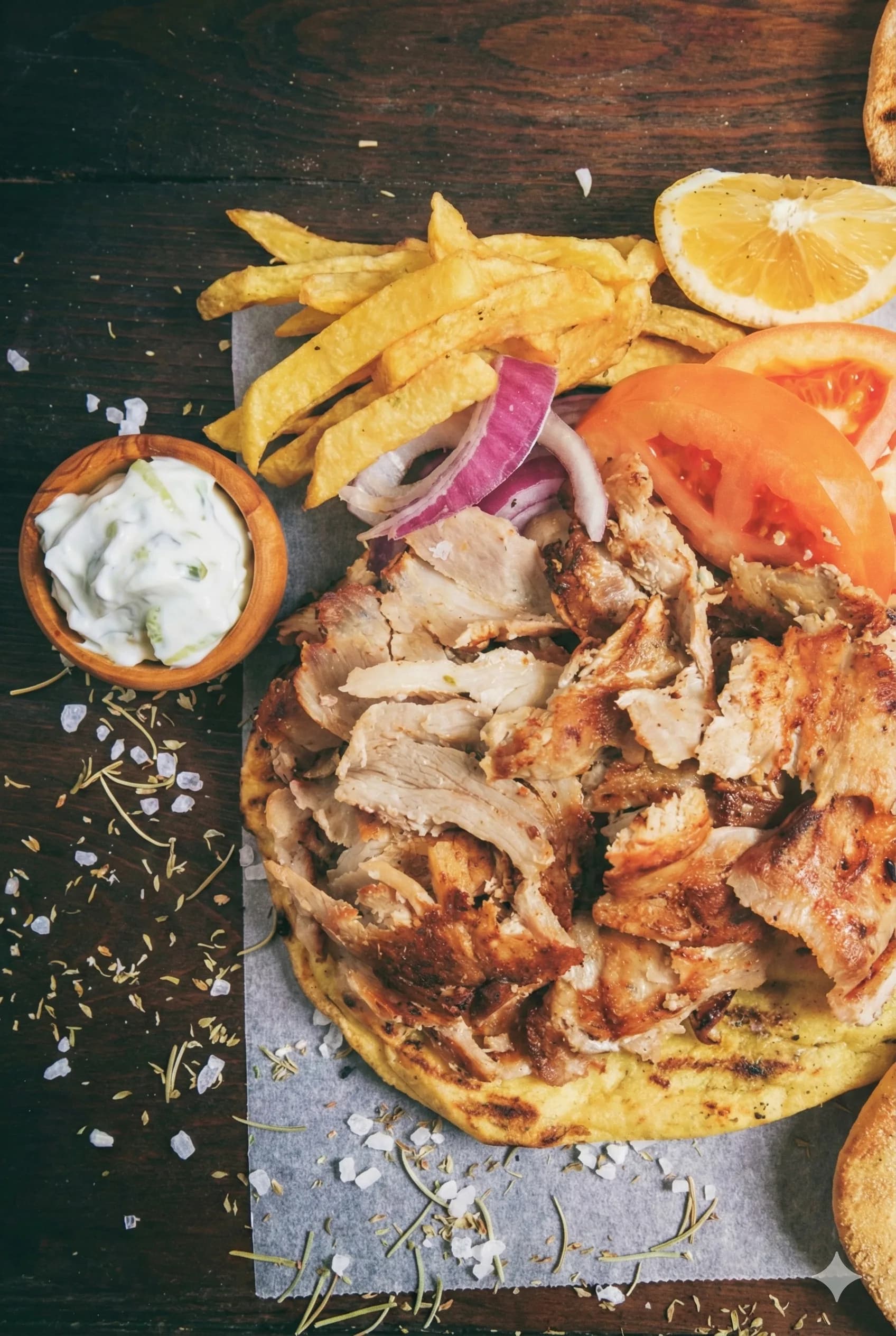 Griechische Spezialitäten im Restaurant Irodion – Hotel Günter