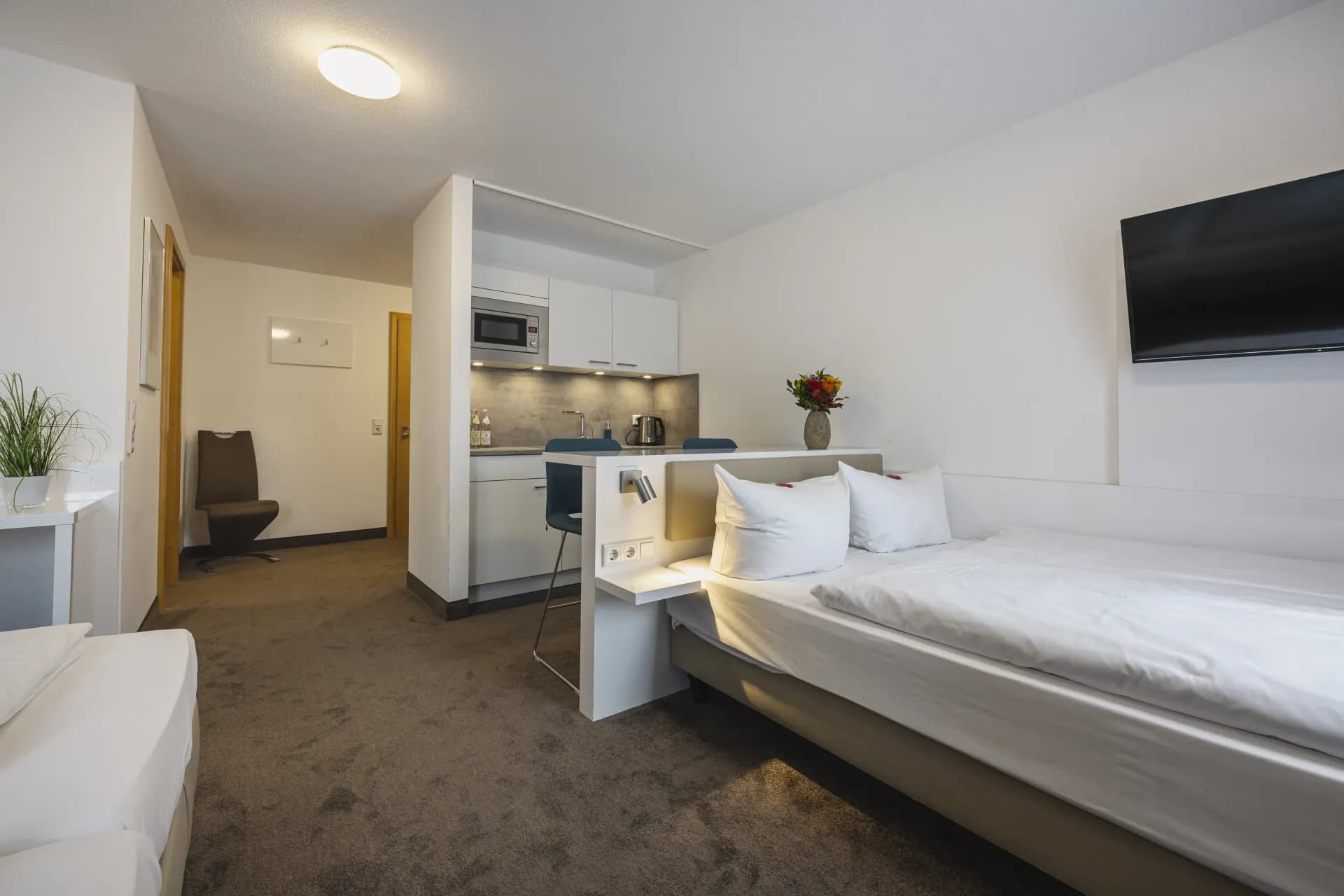 Möbliertes Apartment mit Kitchenette im Hotel Günter Lenting
